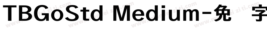 TBGoStd Medium字体转换